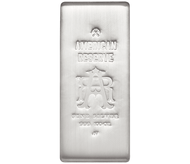 100oz Fine Silver Bar American Sourced Fine Silver