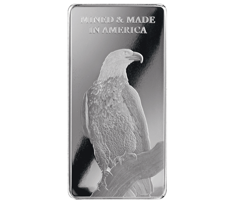 American Sourced Fine Silver 10oz Bar
